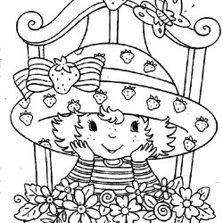 Legit Printable Strawberry Shortcake Coloring Pages