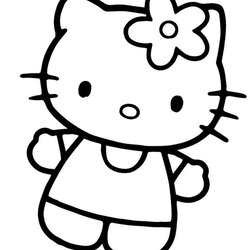 Wizard Free Printable Hello Kitty Coloring Pages For
