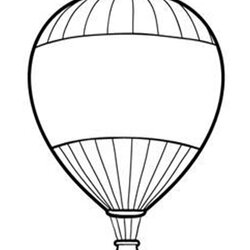 Coloring Pages Hot Air Balloon Page Balloons