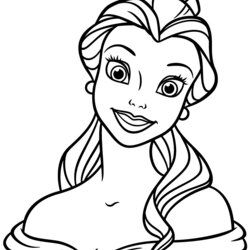 Wizard Disney Belle Coloring Pages Home
