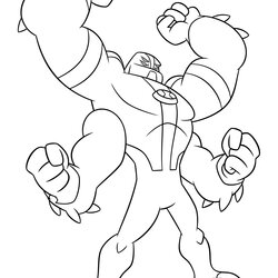 Marvelous Ben Coloring Pages Download Or Print For Free Images Drawing Colouring Opponents Strongman Armed