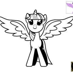 Coloring Pages Twilight Sparkle Older Post