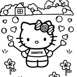 Eminent Hello Kitty Templates And Coloring Pages Free Oh My English