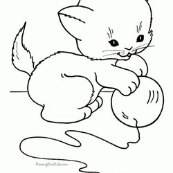 Supreme Get This Kitty Coloring Pages To Print Online Fit