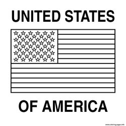 Terrific Free Printable American Flag Coloring Page Pages Print Color Clip