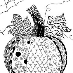 Get This Printable Autumn Coloring Pages For Adults Print
