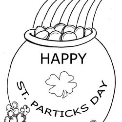 Admirable St Day Coloring Pages Learn To Patrick Printable Saint Kids Activities Drawings Leprechaun