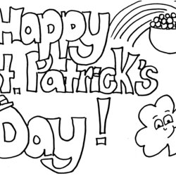 St Day Colouring Page Fun Patrick Coloring Pages Printable Kids Color Sheets Happy Print Men Fishers Adults
