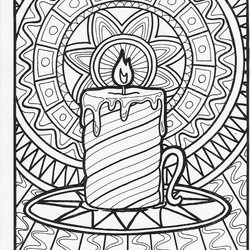 Eminent Christmas Adult Coloring Pages Home Printable Popular