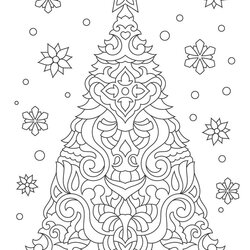 Swell Get This Adult Christmas Coloring Pages Printable Print Adults Tree Kids Activities Sheets Children
