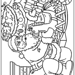 The Highest Quality Free Santa Claus Coloring Pages Printable Christmas Color Print Kids Book Info Pony