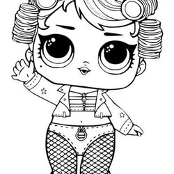 Cool Free Printable Dolls Coloring Pages Surprise Goo Fit