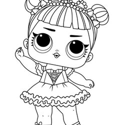 The Highest Standard Coloring Page Surprise Dolls Pages Para Kids Fun Stage Center Book Birthday Unicorn Baby