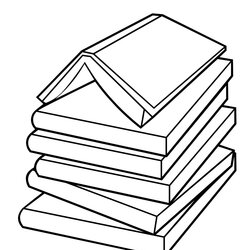 Excellent Books Coloring Pages Best For Kids