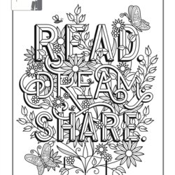 Sublime Coloring Book Pages Every Child Reader