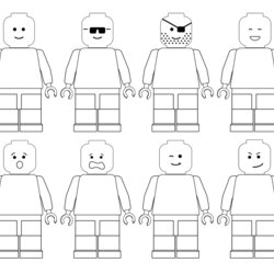 Legit Free Printable Lego Coloring Pages Paper Trail Design Print Head Template Templates Colouring Blank