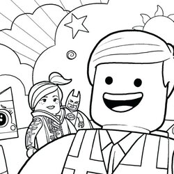 Spiffing Lego Coloring Pages At Free Printable Movie Lord Lloyd