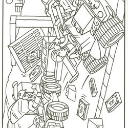 Kids Fun Create Personal Coloring Page Of Lego