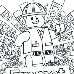 Outstanding Lego Movie Coloring Pages Best For Kids