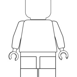 Terrific Free Printable Lego Coloring Pages Paper Trail Design Printing Man Blank Page