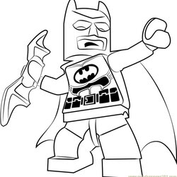 Great Lego Batman Coloring Page Pages For Kids Superman Sheets Printable Choose Board Print