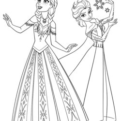 Coloring Pages Frozen Free And Printable