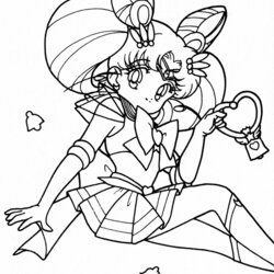 Splendid Free Printable Sailor Moon Coloring Pages For Kids Cute