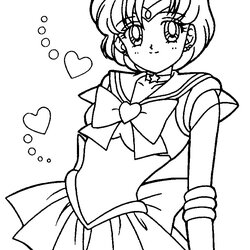 Free Printable Sailor Moon Coloring Pages For Kids Print To