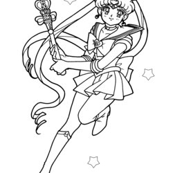 Very Good Sailor Moon Luna Coloring Pages Home Popular