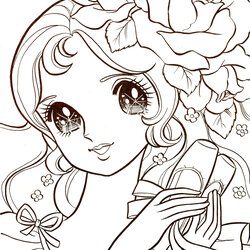 Free Vintage Coloring Book Pages Download Library Barbie Hair