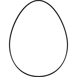 Champion Easter Egg Coloring Pages Free Printable Templates Blank Large