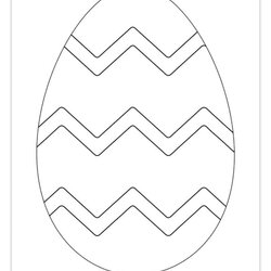 Supreme Free Printable Easter Egg Coloring Pages Template Page