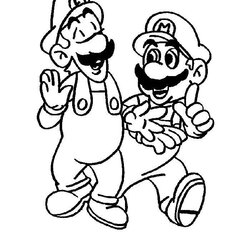 Cool Free Printable Mario Coloring Pages For Kids Super Brothers Bros