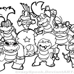 Magnificent Free Mario Brothers Coloring Pages Printable Download