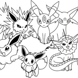 Magnificent Pokemon Coloring Pages Free Sheets That We Together
