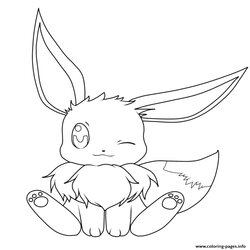 Fantastic Baby Pokemon Coloring Page Printable Pages Cute Print Base Color Easy Drawings Sheets Kids Choose