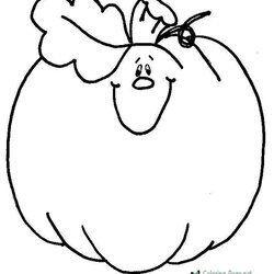 Fantastic Thanksgiving Coloring Pages Preschool Pumpkin Picture Printable Happy Print Fall Turkey Child