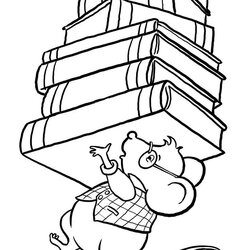 National Library Week Coloring Pages Home Popular