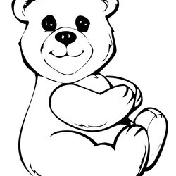 Superb Free Printable Teddy Bear Coloring Pages For Kids Bears