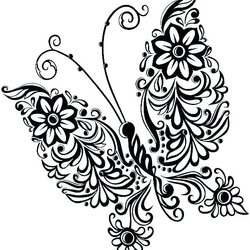 Wizard Free Coloring Pages Flowers And Butterflies At Butterfly Color