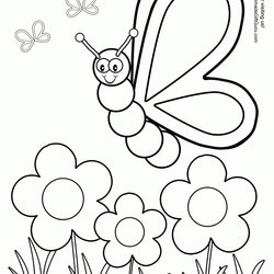 Colouring In Templates Free Printable Silly Butterfly Coloring Page Color My World Pages Books For Toddlers