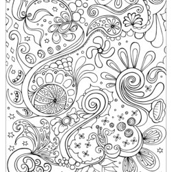 Fine Free Printable Abstract Coloring Pages For Kids Print To