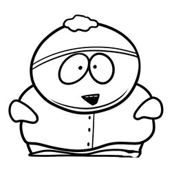 Out Of This World South Park Kenny Coloring Page