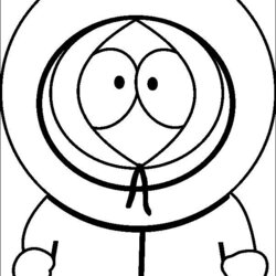 Fantastic Free South Park Coloring Pages For Kids Kenny Adult Cartoon Print Characters Color Printable