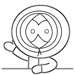 Super Kenny Coloring Page