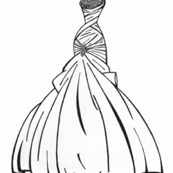Free Coloring Pages Dress Download Girls Library