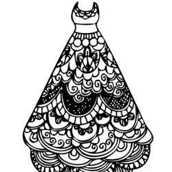 Spiffing Dress Coloring Pages Printable Customize And Print