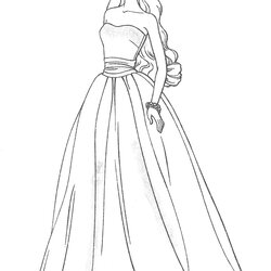 Exceptional Dress Coloring Pages To Download And Print For Free Year