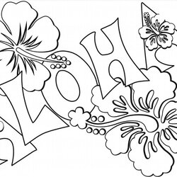 The Highest Quality Hawaii Coloring Pages Free Aloha Page