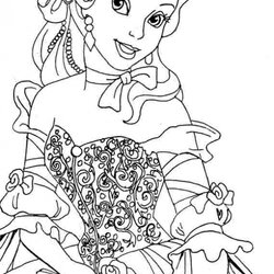 Get This Belle Coloring Pages Disney Princess For Girls Printable Baby Print Frank Lisa Popular Tableau